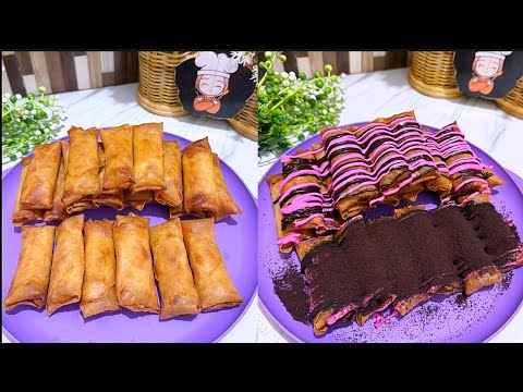 OMZET JUTAAN PERHARI CUMA JUALAN INI!! RESEP BANANA SPRING ROLL BIKINNYA MUDAH RASANYA ENAK