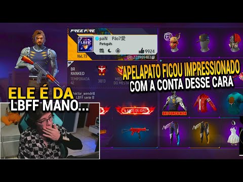 APELAPATO AVALIOU A CONTA DE UM PRO PLAYER DA LBFF E FICOU IMPRESSIONADO COM A CONTA DELE!!!