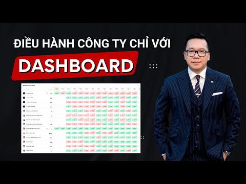 Đây là cách Duy điều hành công ty chỉ với 1 bảng dashboard- trợ thủ đắc lực cho chủ doanh nghiệp