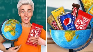 10 طرق اختراق الحلوى في الصف!