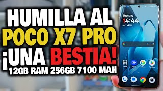 ESTE TELÉFONO ES UNA BESTIA GAMA ALTA Y MUY BARATO PARA 2025  🚀 ¡MEJOR QUE EL POCO X7 PRO!
