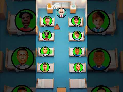 QUEM VAI DORMIR? Ronaldo vs Messi