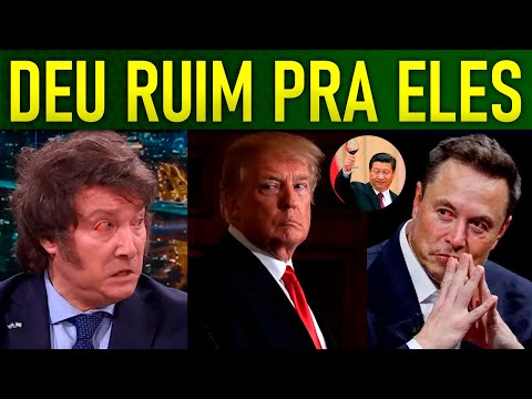 Trump e Elon Musk CH0RAM DE PÂNlCO com BRICS! Trump TRAl Milei e impõe SANÇÃO BILIONÁRIA à Argentina