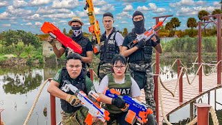 Superheroes Nerf: Captian X-Shot Nerf Guns Fight Against Criminal Group The War #2 + More Stories