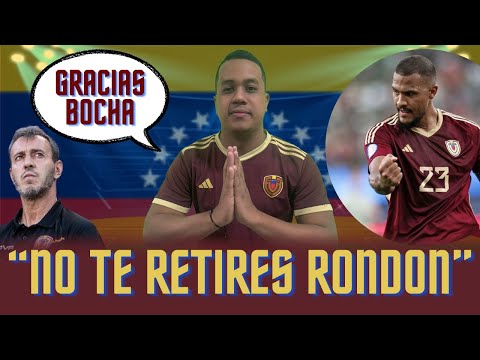 🇻🇪 PERIODISTA de #VENEZUELA le pide POR FAVOR a SALOMON RONDÓN que no se RETIRE de la SELECCIÓN