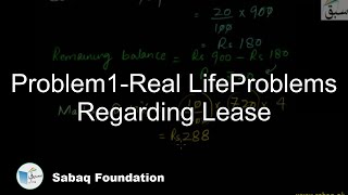 Problem1-Real LifeProblems Regarding Lease