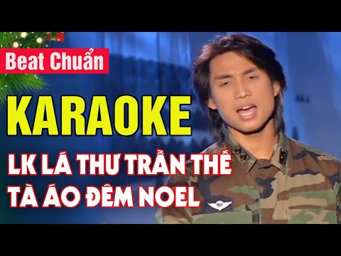 Lá Thư Trần Thế, Tà Áo Đêm Noel Karaoke Tone Nam | Karaoke Giáng Sinh Bất Hủ | Đan Nguyên