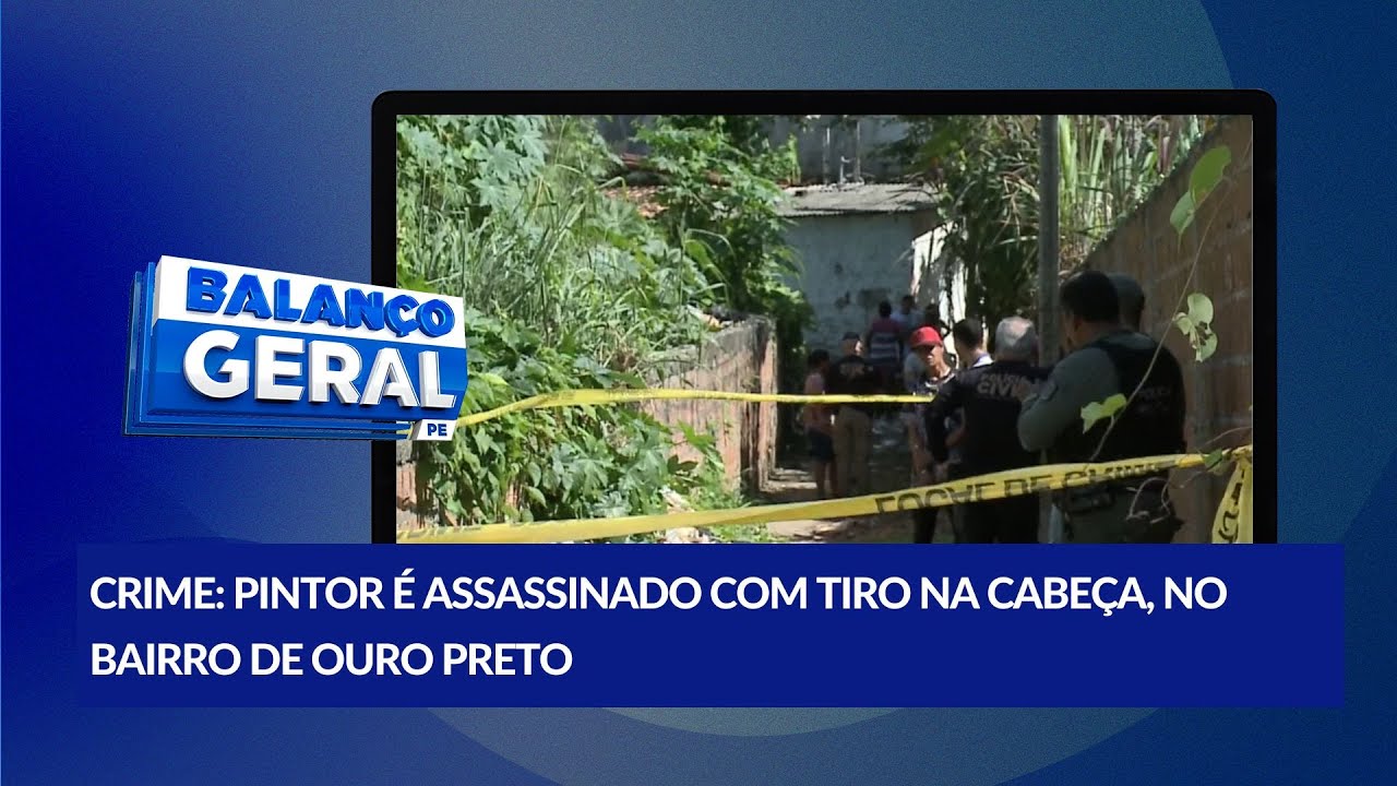Homem é encontrado morto com tiro na cabeça em Ouro Preto, Olinda