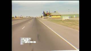 Driving On WA SR-2 West In 1987 (Spokane)