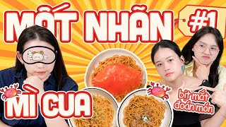 "MẤT NHÃN": Bịt mắt truy tìm món mì cua đắt nhất 🦀