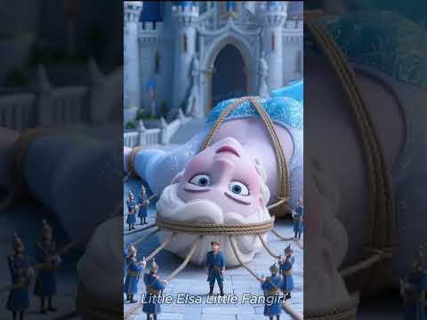 Elsa Cries for Help… and a Prince Saves Her Just in Time! 👑❄️ | #shorts