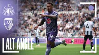 Enthralling draw at St. James' Park from unique pitchside angle | Alt Angle