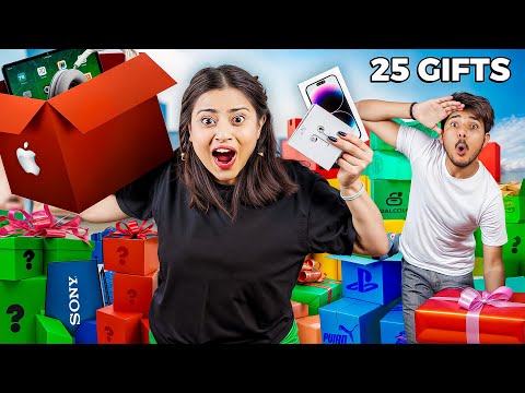 Surprising Her with 25 Gifts on Her 25th Birthday