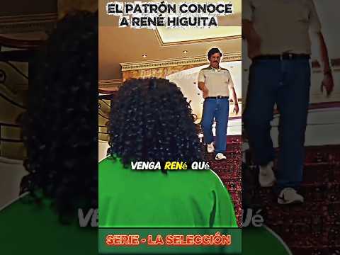 El patrón conoce a Higuita #elpatrondelmal #pabloescobargaviria #colombia #series