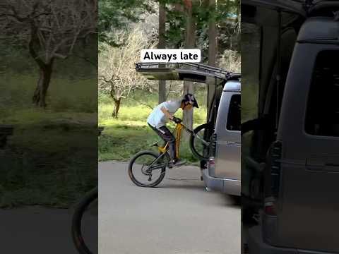 4 ways to load your bike on 🚐 #mtb #car