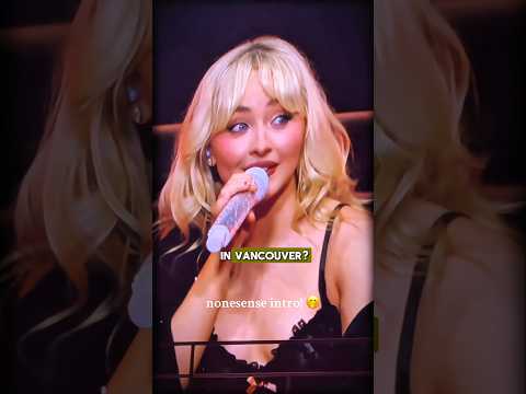 Sabrina Carpenter never misses a chance to play a prank at her concert 🤣💋