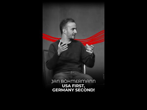 AN BÖHMERMANN: USA First, Germany Second.