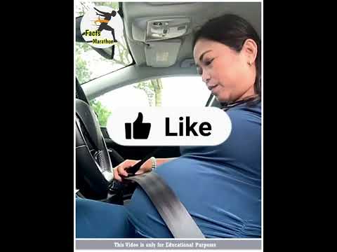 Pregnant-அ இருந்தா இப்படிதான் Seat Belt போடனும் 😱😱!!! #factsmarathon #interestingfacts