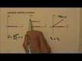 Kinematics Concepts and Graph Interpretations
