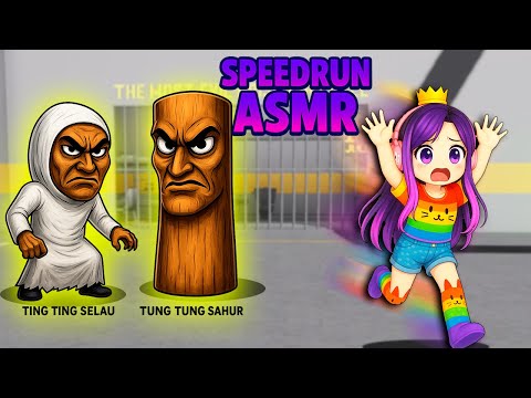 SPEED RUN - ESCAPE DE TUNG TUNG SAHUR VS TING TING SELALU PRISON!
