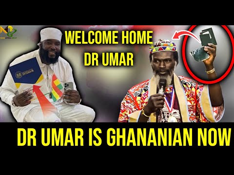 Dr. Umar Johnson, has officially been granted Ghanaian citizenship