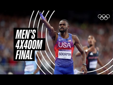 Men’s 4x400m Final - Paris 2024 Olympics | Historic Showdown 🥇🔥