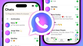 ¡Solucion! WhatsApp Estilo IPhone en Android 2025