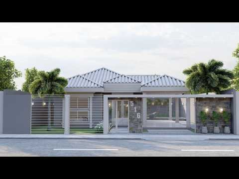 Casa térrea com telhado aparente | ESTILO CLÁSSICO |