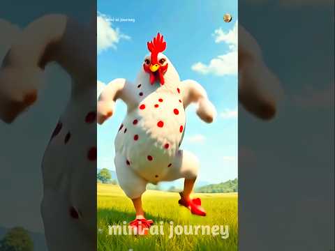 Funny murgi dance ๐คฃ #chicken #comedy #pets #kuku #chickendance #murga #funnydance #funny #ai #murga