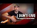 Videoaula I DON'T CARE (feat. Justin Bieber) (aula pocket)