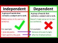 Distinguishing Independent and Dependent Clauses