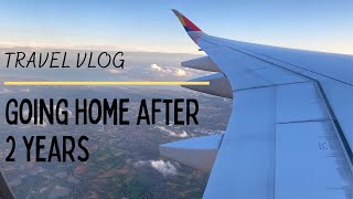 TRAVELLING HOME AND SEEING MY FAMILY AFTER 2 YEARS | 영국에 가자!
