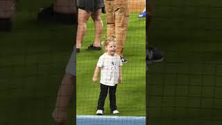 半年前のシャルロットちゃん．昨日より少し小さい！#willsmith #dodgers #shoheiohtani #現地映像