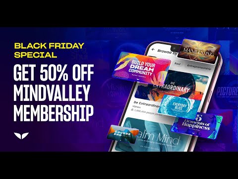 50% off Mindvalley Membership
