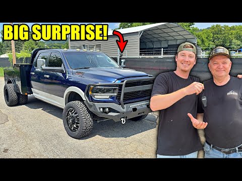 Building My Dad His Dream Truck!!!