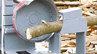 Crazy Firewood Processing Machines ! Amazing Woodworking