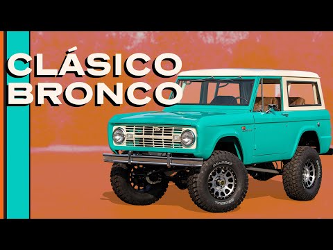 Construcción Completa: Restauración de un Bronco Clásico con un Toque Moderno