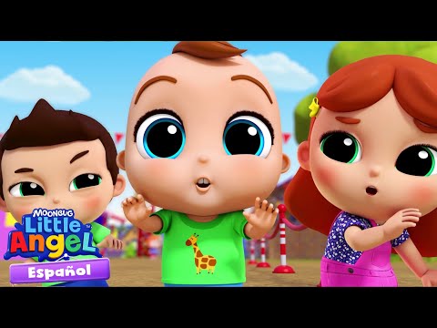 Vamos a Jugar al Parque de Atracciones | Canciones Infantiles 🎵 Para bebés | Little Angel