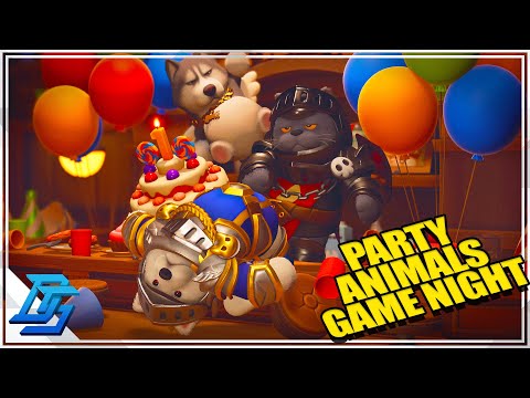 Party Animals Gameplay | MORE PARTY ANIMALS SATURDAY FUN!