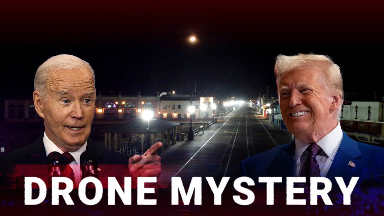 Donald Trump blasts Joe Biden for hiding the truth about mysterious drones flying over the US