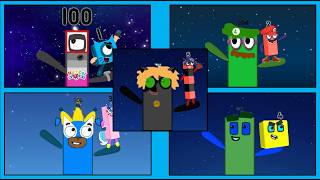 Numberblocks but it's Cartoonblocks The Big One by 1 to 5
