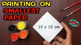 Sunset scenery painting for beginners | Acrylic painting | step by step painting