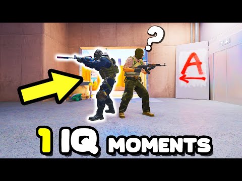 VERY RARE 1 IQ MOMENTS! - CS2 BEST MOMENTS