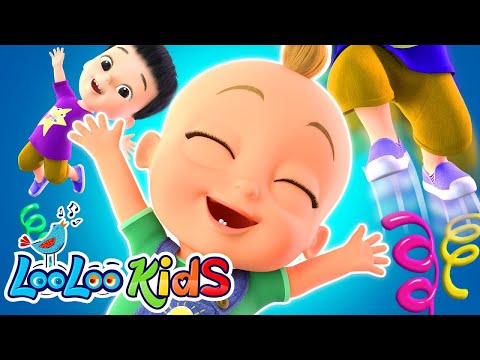 Jump for Joy Song 🤩 | Fun Kids Action Songs & Rhymes 🎶 | Best Learning Songs by LooLoo Kids