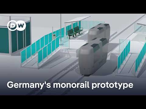 YouTube video thumbnail: The Monocab: Is Germany's Monorail the Public Transport of the Future?