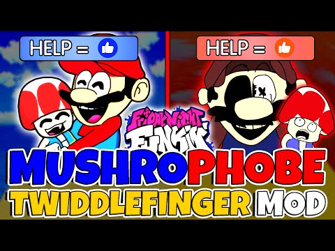 Friday Night Funkin' MUSHROPHOBE TWIDDLEFINGER MOD