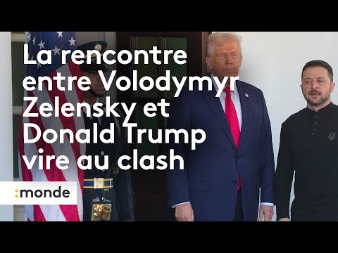 Guerre en Ukraine : la rencontre entre Volodymyr Zelensky et Donald Trump vire au clash