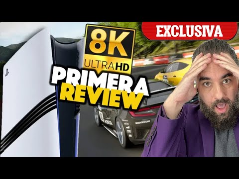 Exclusiva Primera REVIEW de PS5 PRO MOVIENDO Gran Turismo 7 a 8K