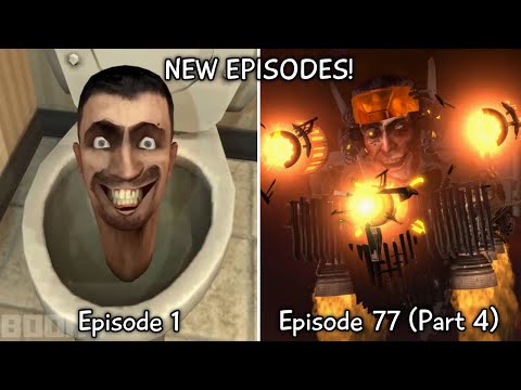 Skibidi Toilet 1 - 77 Part 4 All Episodes (60 FPS REMASTERED) Upgraded Titan G-Man 5.0 (Episode 78?)