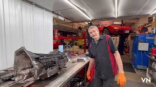 4r100 / 4w/d. 2002 Ford F350 7.3 diesel. What a big mess.